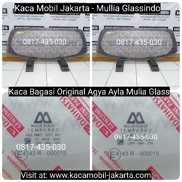 Harga Kaca Belakang Mobil Agya Ayla Original di Jakarta Murah dan Bergaransi