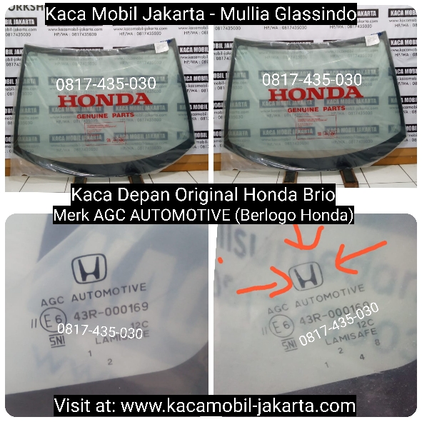 Ready Stok Kaca Depan Mobil Honda Brio Original di Jakarta Pusat
