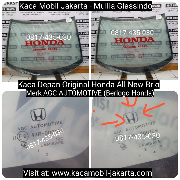 Ready Stok Kaca Depan Mobil Honda All New Brio Original di Jakarta Pusat