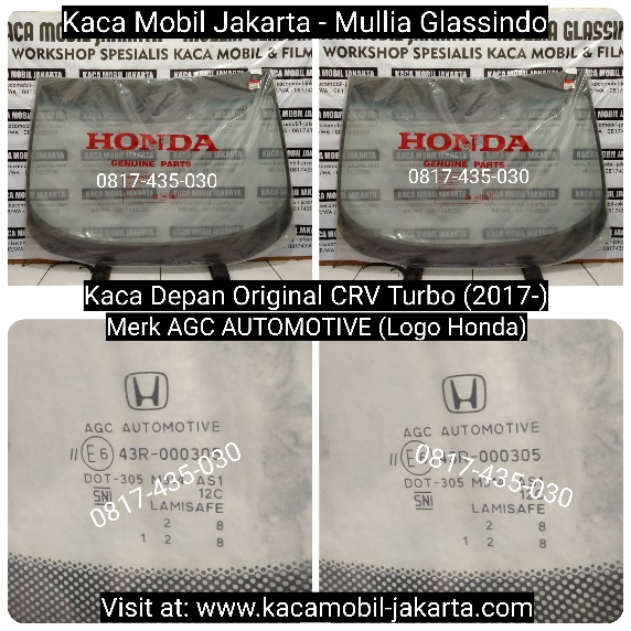 Jual Kaca Depan Original Honda CRV Turbo di Jakarta Bekasi Tangerang Depok Bogor Cikarang