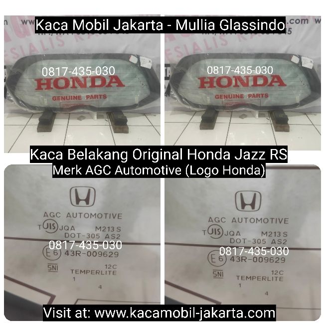 Jual Kaca Mobil Belakang Honda Jazz di Jakarta Bekasi Depok Tangerang Bogor Cikarang Banten 