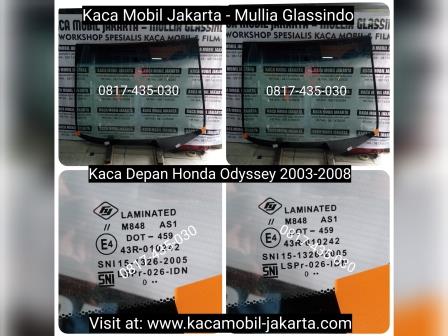 Mencari Toko kaca Mobil yang Jual Kaca Depan Honda Odyssey Murah di Jakarta