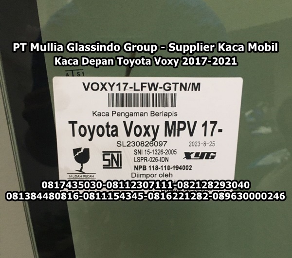 Kaca Mobil Depan Toyota Voxy Jakarta