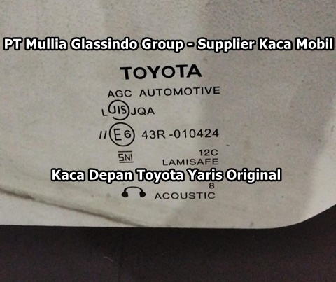 Kaca Mobil Toyota Yaris Original Jakarta